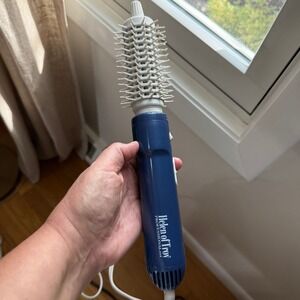 Helen of Troy Hot Air Brush Styler Curling Brush Blue Tested Model 6073